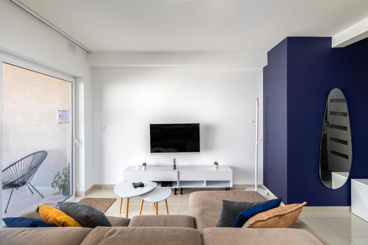Spacious, Modern & Cosy 2 Bedroom 2 Bathroom Apartment - St. Julians San Ġiljan Kültér fotó